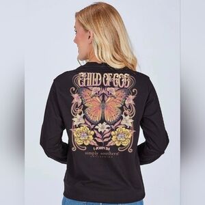 Simply Southern Child Of God Long Sleeve T-Shirt-NWT